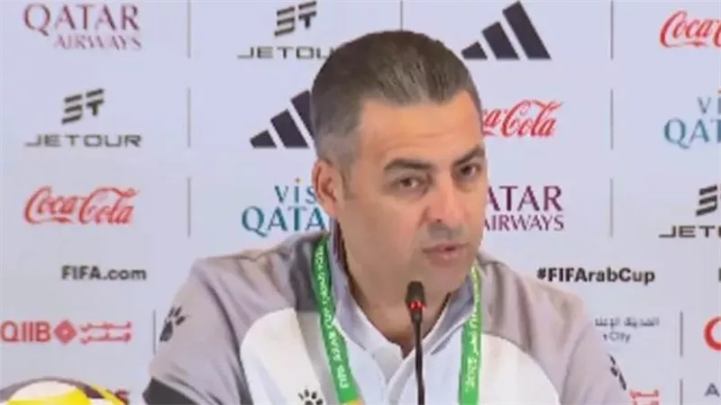 مدرب منتخب فلسطين يوجه رسالة قوية قبل معركة تونس في كأس العرب