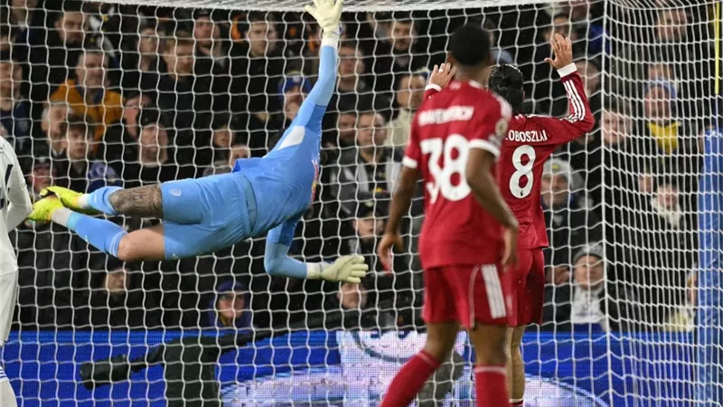 أهداف مباراة ليفربول ضد ليدز يونايتد في الدوري الإنجليزي 