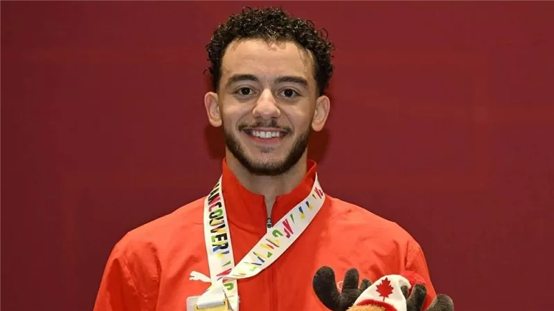 محمد السيد يتوج بذهبية كأس العالم لسلاح سيف المبارزة بعد الفوز على لاعب إسرائيل