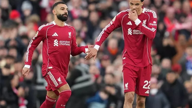 محمد صلاح يصنع في فوز ليفربول ضد برايتون بالدوري الإنجليزي