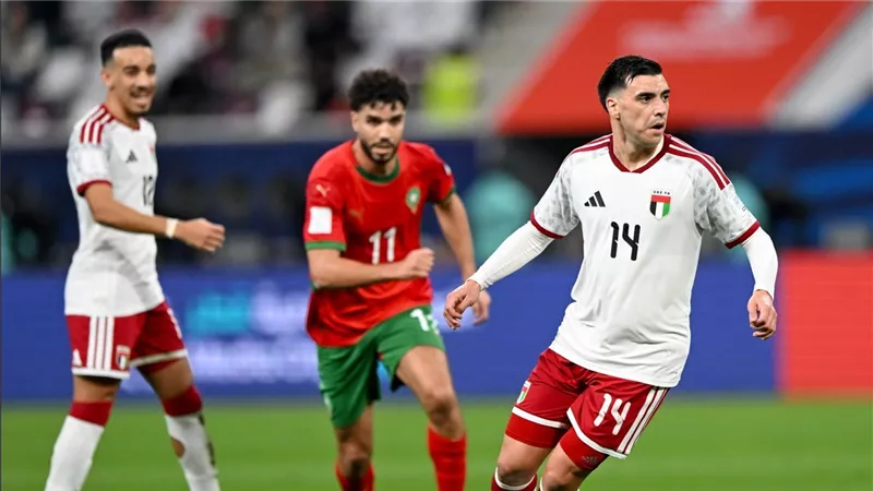 فيديو أهداف مباراة المغرب والإمارات في نصف نهائي كأس العرب 2025