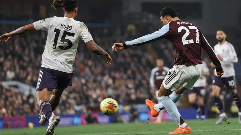 فيديو أهداف مباراة مانشستر يونايتد وأستون فيلا  في الدوري الإنجليزي