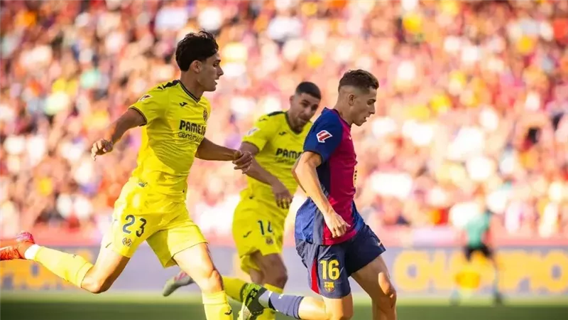 موعد مباراة برشلونة وفياريال في الدوري الإسباني والقنوات الناقلة