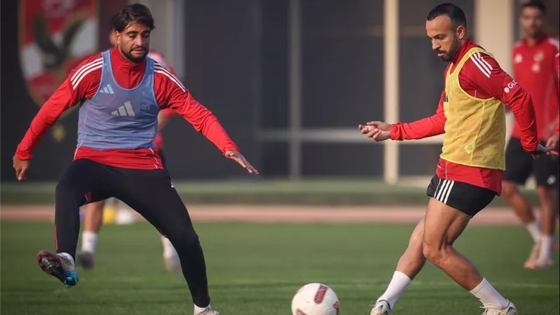 الأهلي يستعد لمواجهة فاركو وأفشة يتعافي من الإصابة