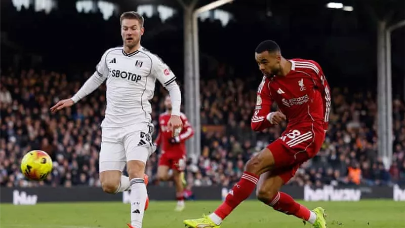أهداف مباراة ليفربول ضد فولهام في الدوري الإنجليزي الممتاز 
