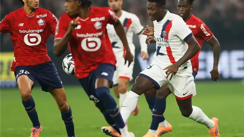 موعد مباراة باريس سان جيرمان وليل في الدوري الفرنسي والقنوات الناقلة