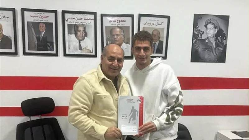 الزمالك يمدد عقد لاعبه مع الفريق لمدة 5 مواسم قادمة