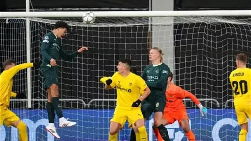 أهداف مباراة بودو جليمت ضد مانشستر سيتي في دوري أبطال أوروبا 