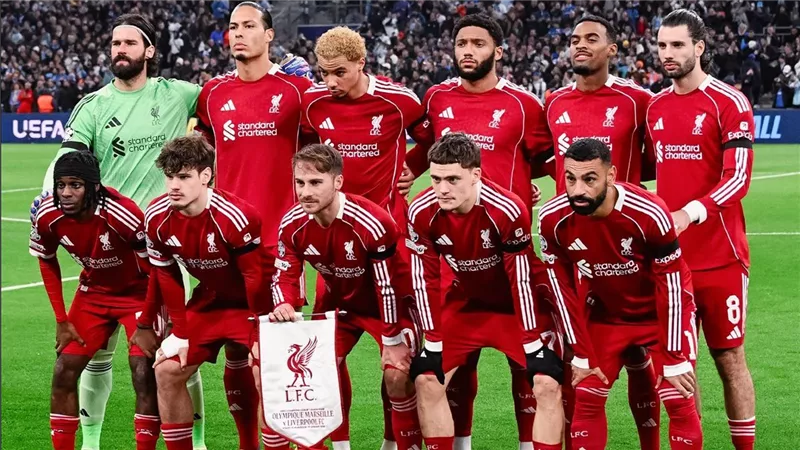عاد صلاح فعادت الانتصارات.. ليفربول يفوز على مارسيليا بثلاثية في دوري أبطال أوروبا