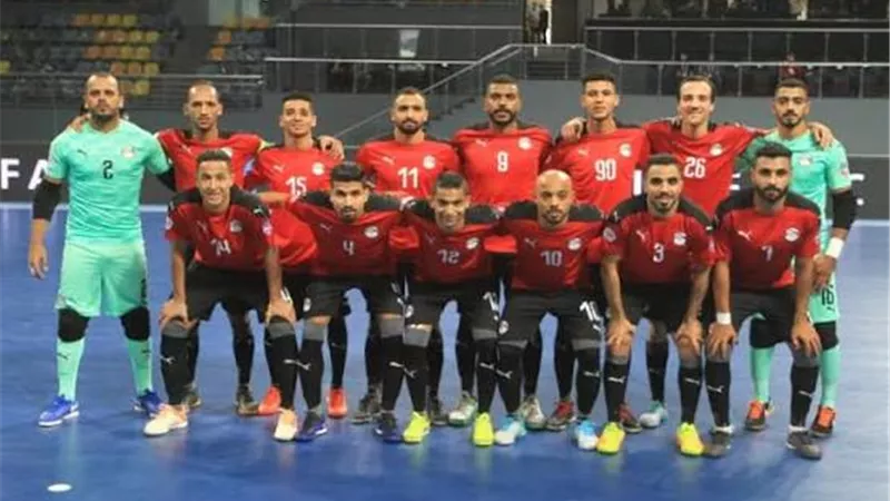 نادر رشاد يعلن قائمة مصر لمواجهة كاب فيردي في كرة الصالات