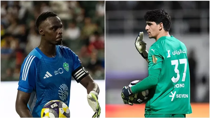 بعد نهائي أمم أفريقيا.. اللقاء يتجدد بين ميندي وبونو في الدوري السعودي