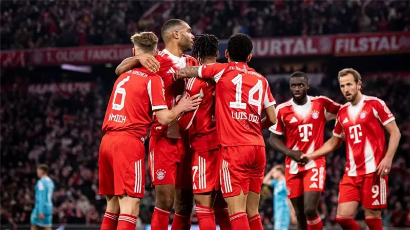 بايرن ميونخ يفوز على هوفنهايم 5-1 فى الدورى الألمانى 