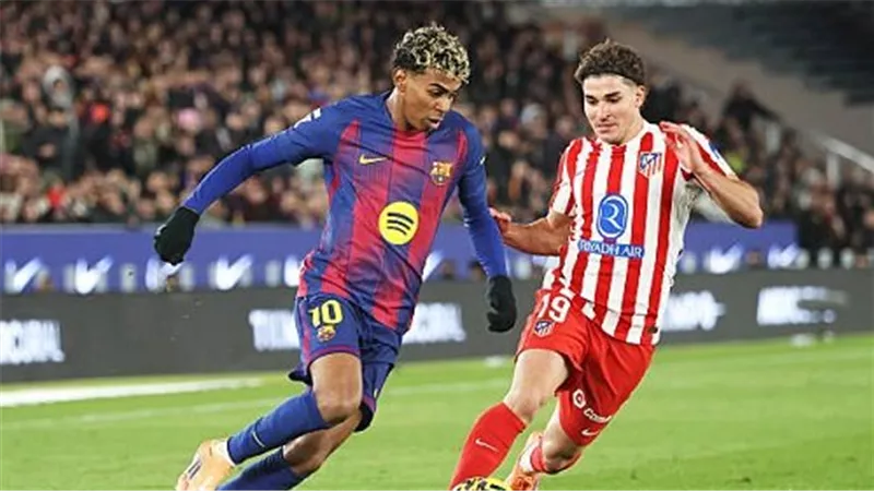 فيديو أهداف مباراة برشلونة وأتلتيكو مدريد في ذهاب نصف نهائي كأس ملك إسبانيا