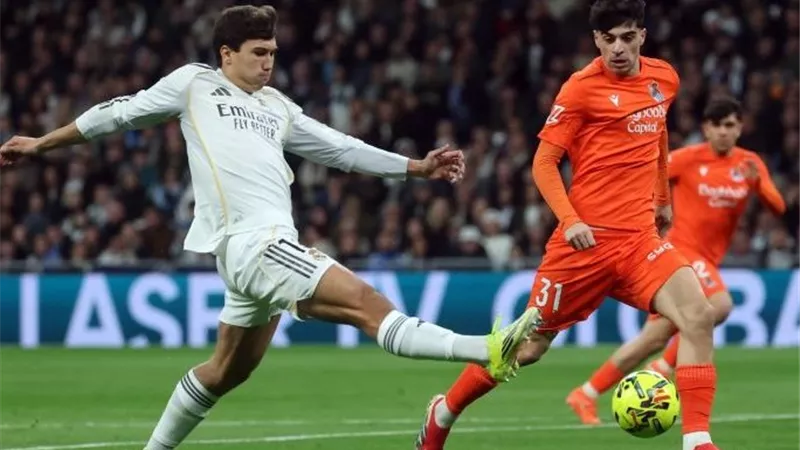 أهداف مباراة ريال مدريد ضد ريال سوسيداد في الدوري الإسباني 