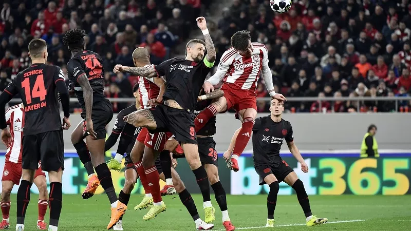 التشكيل الرسمي لمباراة باير ليفركوزن و أولمبياكوس في دوري أبطال أوروبا