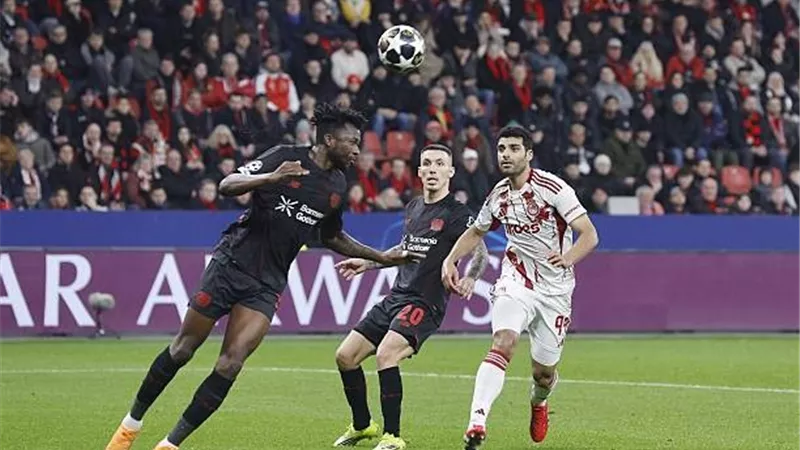 باير ليفركوزن يتأهل لثمن نهائي دوري أبطال أوروبا بالتعادل أمام أولمبياكوس