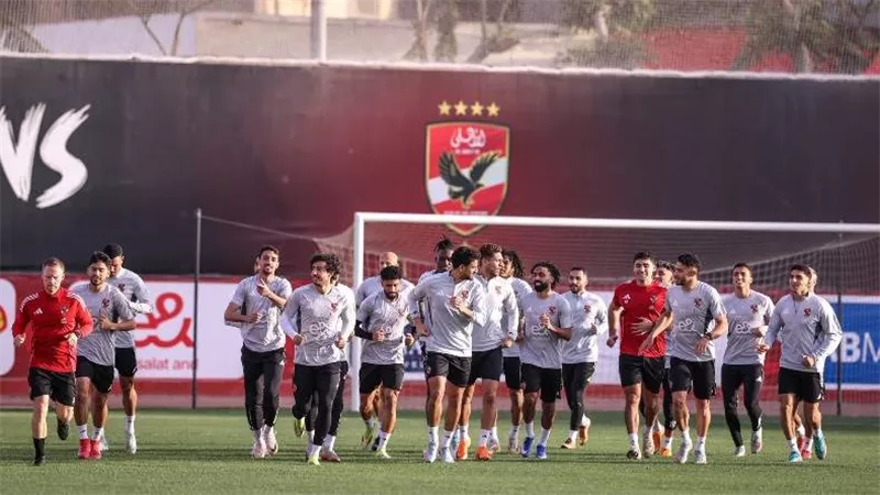 الأهلي ينهي استعداداته لمواجهة المقاولون العرب في دوري نايل