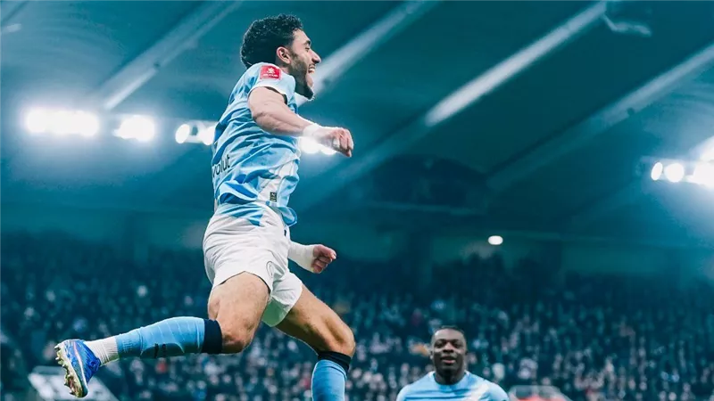 مرموش يسجل هدفين في ثلاثية مانشستر سيتي أمام نيوكاسل يونايتد بكأس الاتحاد (فيديو)