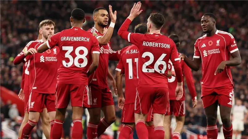 تشكيل ليفربول ضد إيفرتون في الدوري الإنجليزي.. صلاح أساسيًا