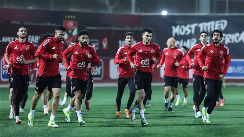 كواليس مران الأهلي الأخير قبل موقعة الترجي التونسي في دوري أبطال إفريقيا