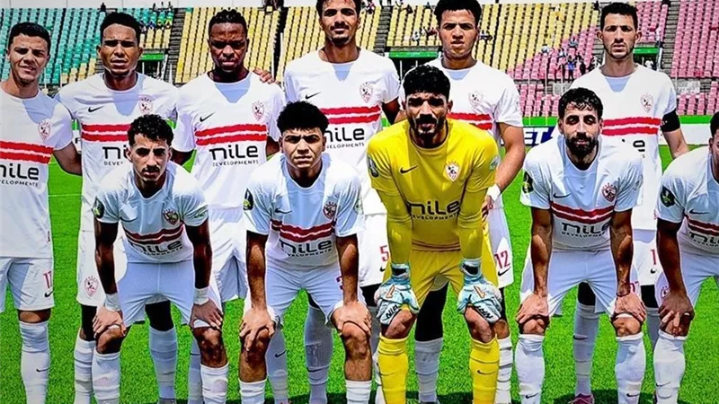 محاضرة فنية أخيرة على لاعبي الزمالك قبل لقاء شباب بلوزداد اليوم 