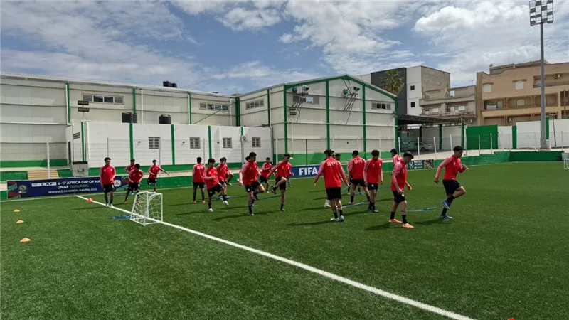 منتخب الناشئين يخوض مرانه الأول في ليبيا استعدادا لتصفيات أمم أفريقيا