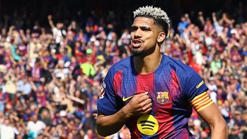 أهداف مباراة برشلونة ضد رايو فاليكانو في الدوري الإسباني.. 