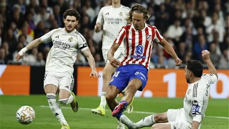 فيديو أهداف مباراة ريال مدريد وأتلتيكو في الدوري الإسباني