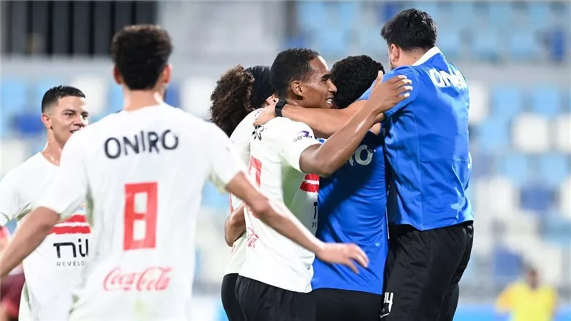 كاف يُحدد حكام مباراة الزمالك وشباب بلوزداد في الكونفدرالية