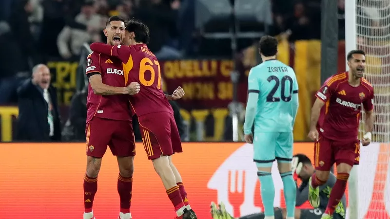التشكيل الرسمي لمباراة روما وإنتر ميلان في الدوري الإيطالي