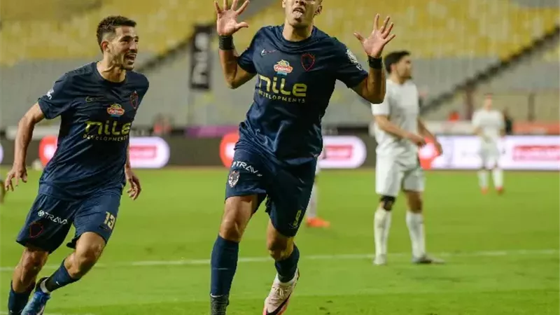 ناصر منسي يتوج بجائزة أفضل لاعب في مباراة الزمالك أمام المصري البورسعيدي