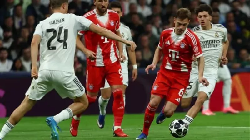 بايرن ميونخ يسقط ريال مدريد في عقر داره ويقترب من نصف نهائي دوري الأبطال