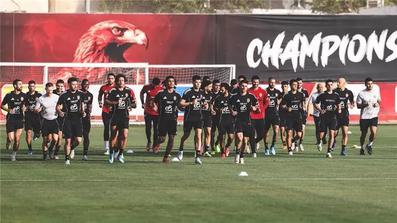 تفاصيل مران الأهلي استعدادًا لموقعة بيراميدز بموقعة دوري نايل