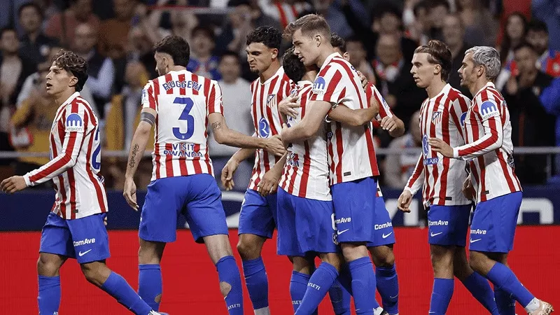 التشكيل الرسمي لمباراة أتلتيكو مدريد ضد ريال سوسيداد في الدوري الإسباني