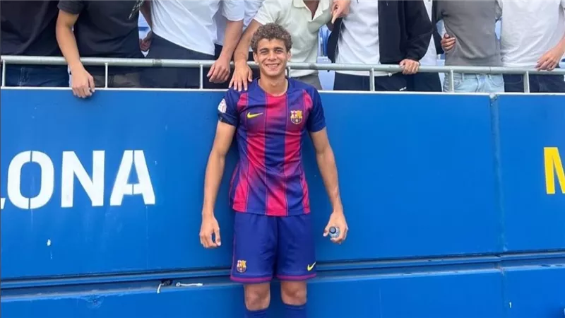 أول تعليق من برشلونة على استدعاء حمزة عبد الكريم لقائمة منتخب مصر بكأس العالم 2026