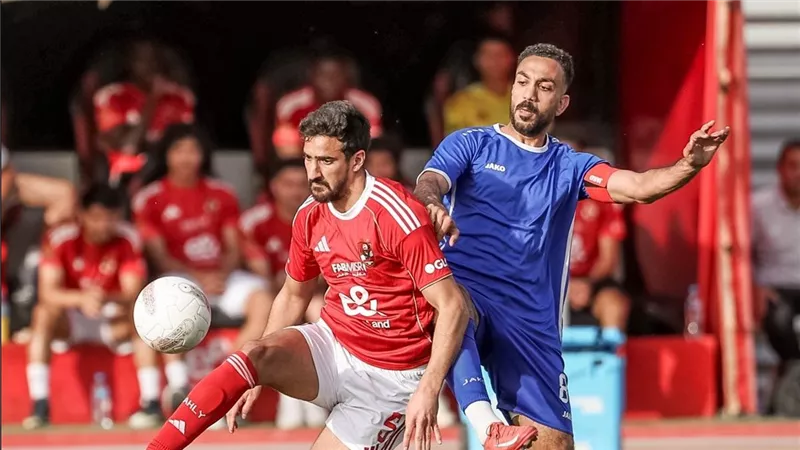 الأهلي يضرب دلفي وديا بثنائية استعدادا لموقعة المصري في دوري نايل 