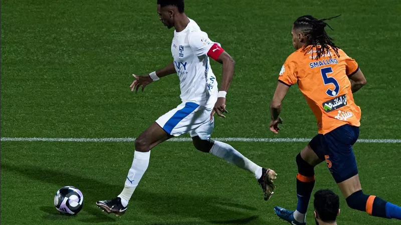 الهلال يهزم الفيحاء بهدف نظيف ويفشل في تحقيق لقب الدوري السعودي 