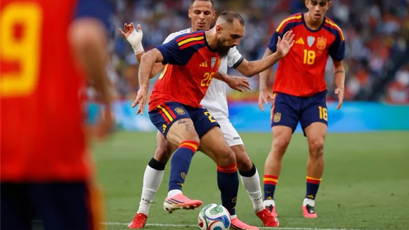 منتخب إسبانيا ضد