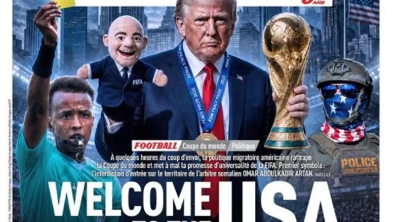 ليكيب تفتح النار على ترامب وإنفانتينو بعد استبعاد الحكم الصومالي من كأس العالم 2026