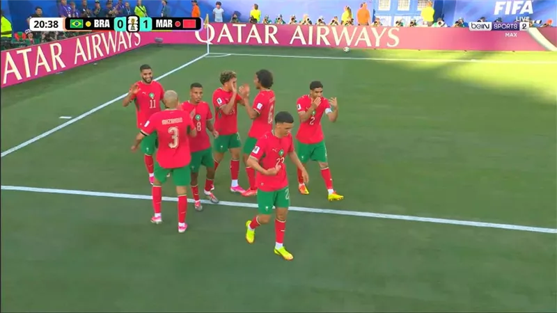 أهداف مباراة البرازيل والمغرب في كأس العالم (فيديو)