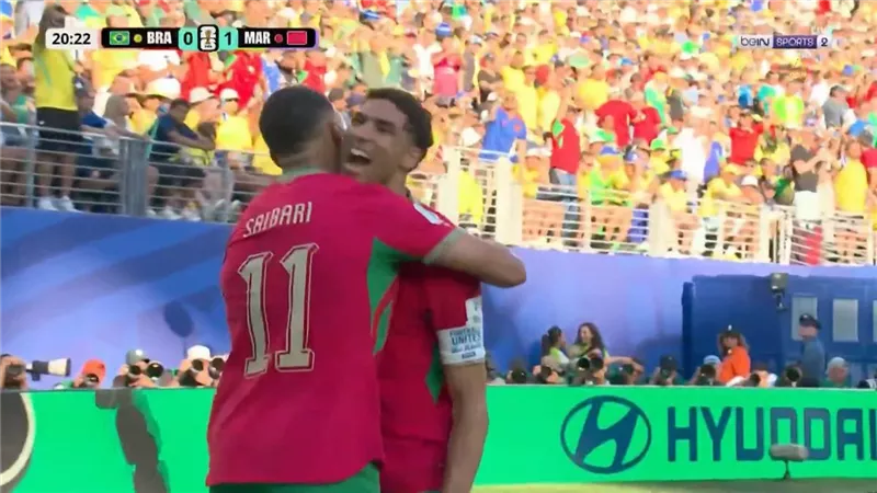 رقمان تاريخيان يزينان هدف المغرب أمام البرازيل في كأس العالم
