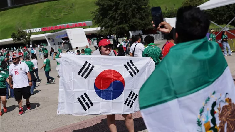 تشكيل المكسيك ضد كوريا الجنوبية فى كأس العالم 2026