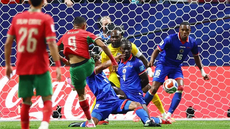 المغرب يتجاوز عقبة هايتي 4-2 ويصعد لدور الـ32 لكأس العالم 2026