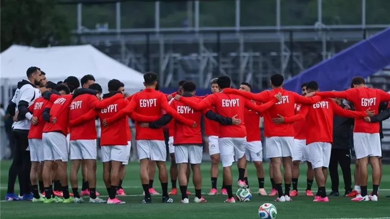 منتخب مصر يختتم تدريباته بسياتل استعدادا لمواجهة إيران في كأس العالم