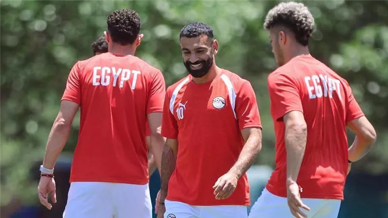 صور .. المران الأخير لمنتخب مصر فى 