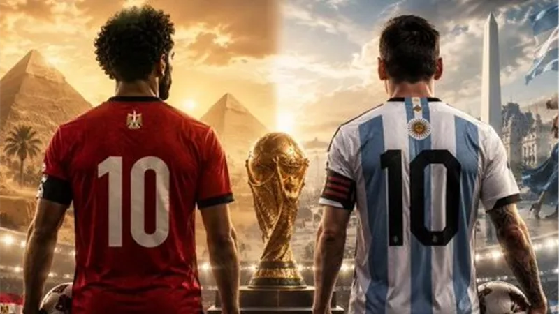 صلاح ضد ميسي.. تاريخ مواجهات أسطورتي مصر والأرجنتين قبل صدام كأس العالم