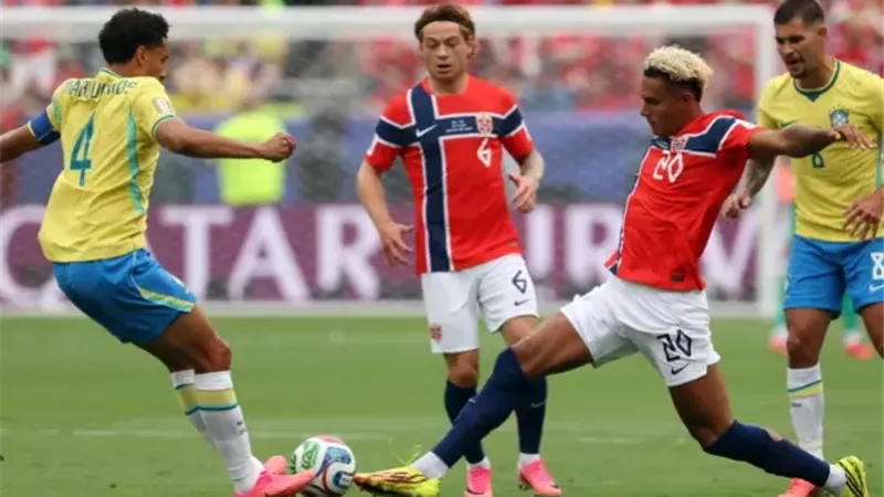 أهداف مباراة البرازيل والنرويج اليوم في كأس العالم 2026.. فيديو