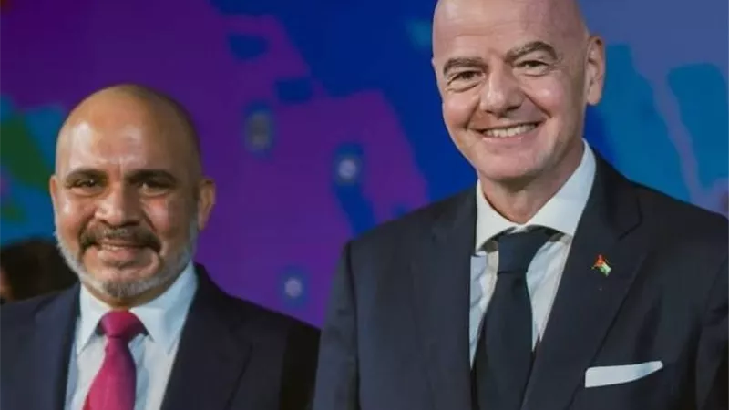 رئيس الاتحاد الأردني يهاجم إنفانتينو: تعرضنا لضغوط وابتزاز بسبب موقفنا من انتخابات فيفا