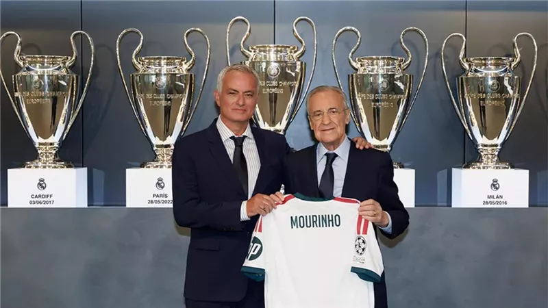 جوزيه مورينيو يعود إلى ريال مدريد.. ماذا قال في ظهوره الأول بعد التقديم؟