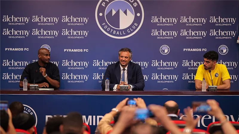 بيراميدز يقدم موكوينا رسميًا.. والمدرب: أتمنى الفوز بكل البطولات